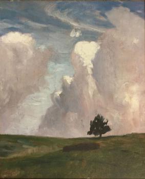 Otto Modersohn, Worpswede, "Die Wolke"