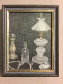 Paula Modersohn-Becker, Worpswede, "Stilleben mit weißer Lampe", 1906