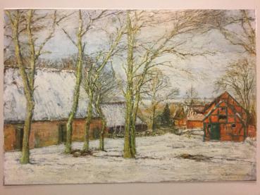 Walter Bertelsmann, Worpswede, "Winter in Worpswede"
