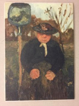 Paula Modersohn-Becker, Worpswede, "Sitzende Dreebeen mit Glaskugel, 1903"