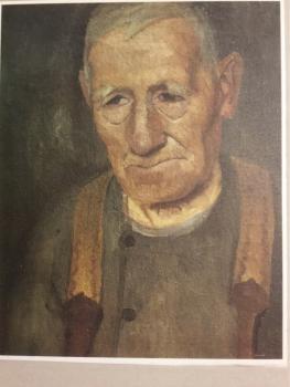 Paula Modersohn-Becker, Worpswede, "Portrait eines alten Bauern"