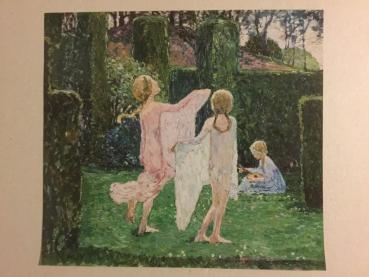 Heinrich Vogeler, Worpswede, "Tanzende Kinder", 1913