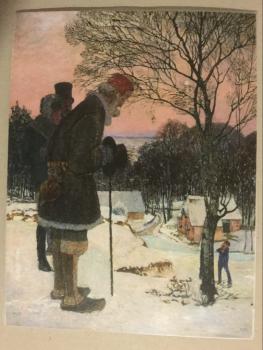 Heinrich Vogeler, "Wintermärchen", 1908, WerkVerz. 85
