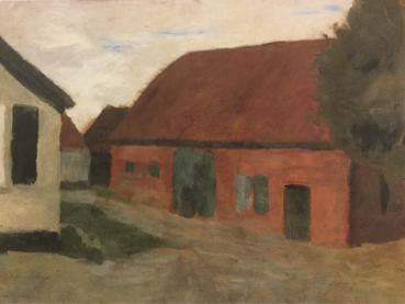 Paula Modersohn-Becker, Worpswede, "Das rote Haus", um 1902