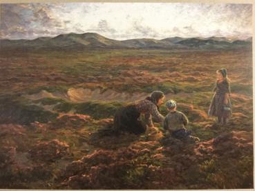 Johannes Martin Wilhjelm, 1868 - 1938, "Auf der Heide bei Skagen"