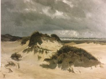 Thorvald Niss,1842-1905, Skagen, "Dünen am Südstrand von Skagen", 1884