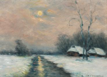 Feodor Szerbakow "Winter im Moor"