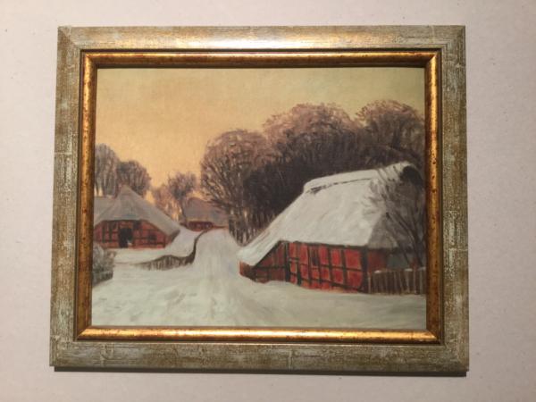Hans am Ende, Worpswede, "Winter in Worpswede"