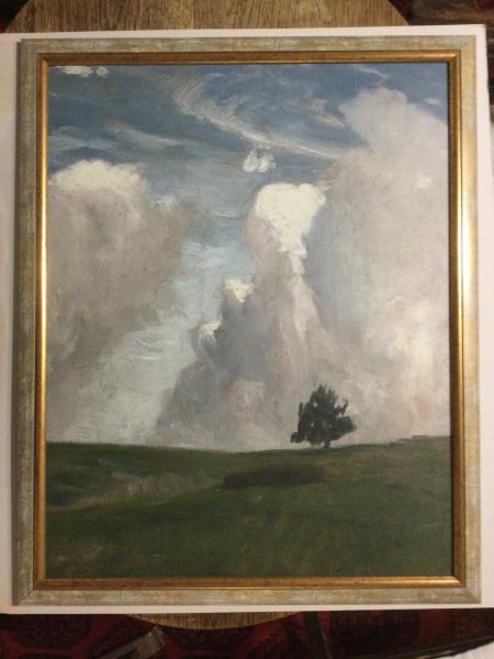 Otto Modersohn, Worpswede, "Die Wolke"