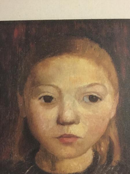 Paula Modersohn-Becker, Worpswede, "Kopf eines blonden Mädchens, um 1905"
