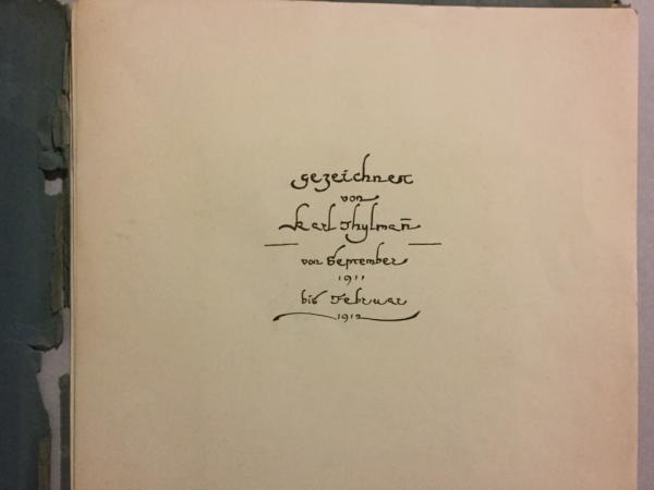 Thylmann, Karl, Gülistan, Mappe mit 13 gedruckten Zeichnungen