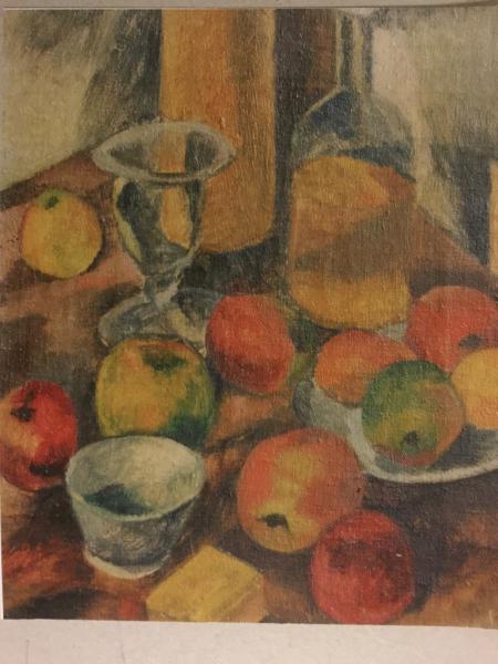 Dora Bromberger, 1881-1942, "Stilleben mit Äpfeln, 1918